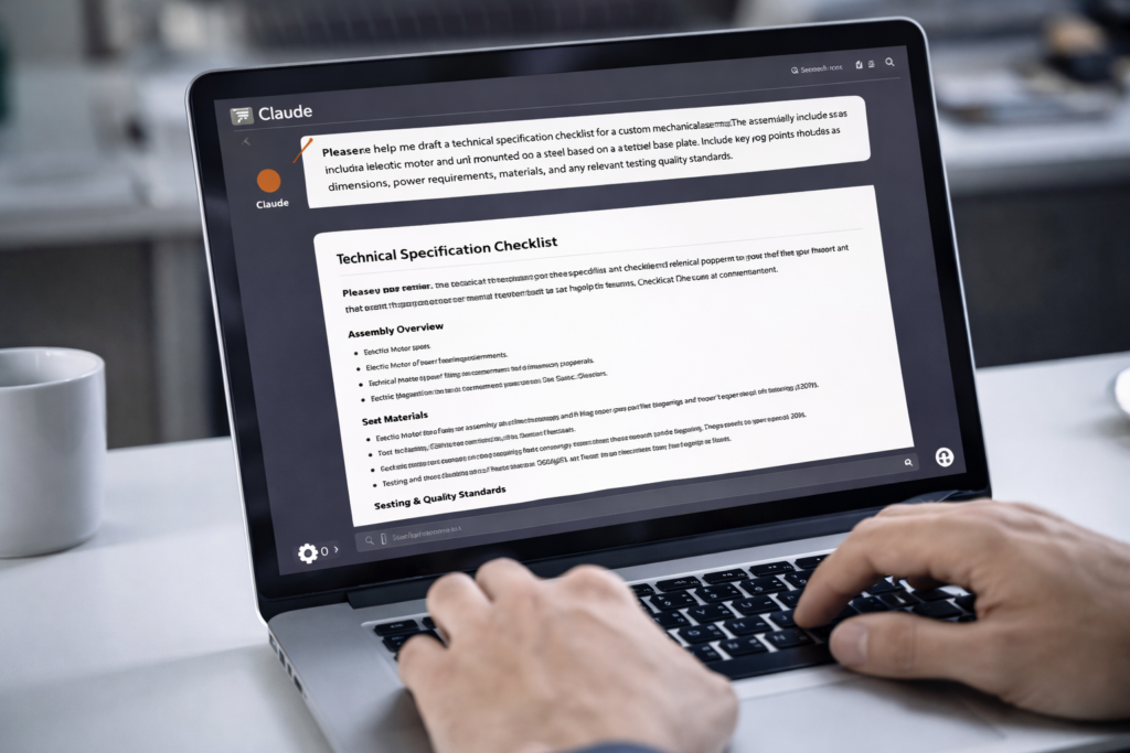 Claude AI engineering documentation | AI specification writing engineer | Claude prompts technical writing