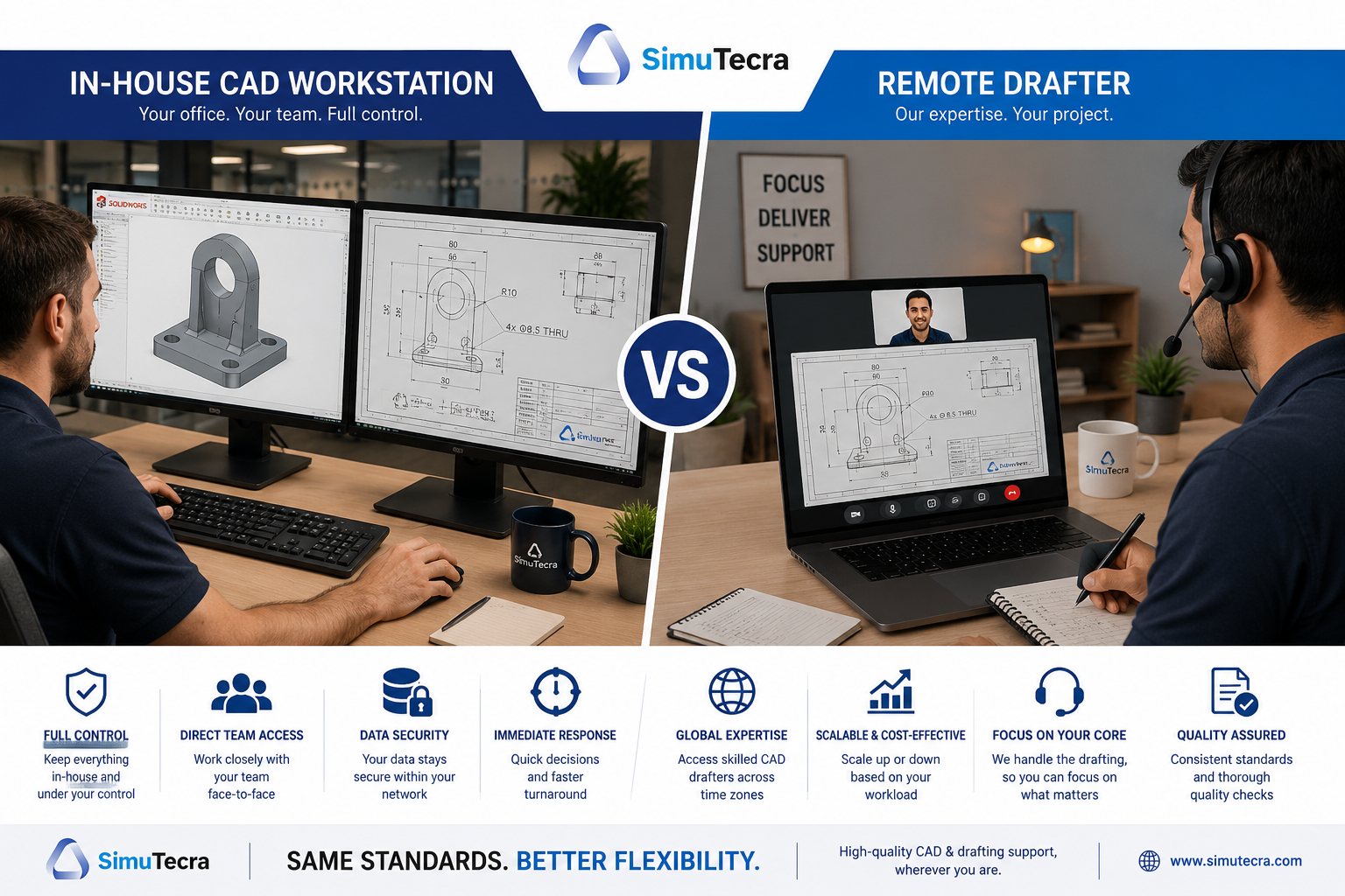 In-House vs Outsourced CAD Drafting: How to Decide