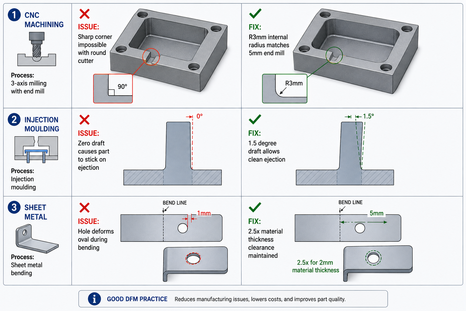 What Is Design for Manufacturability (DFM) and How Does It Affect Your CAD Drawings?
