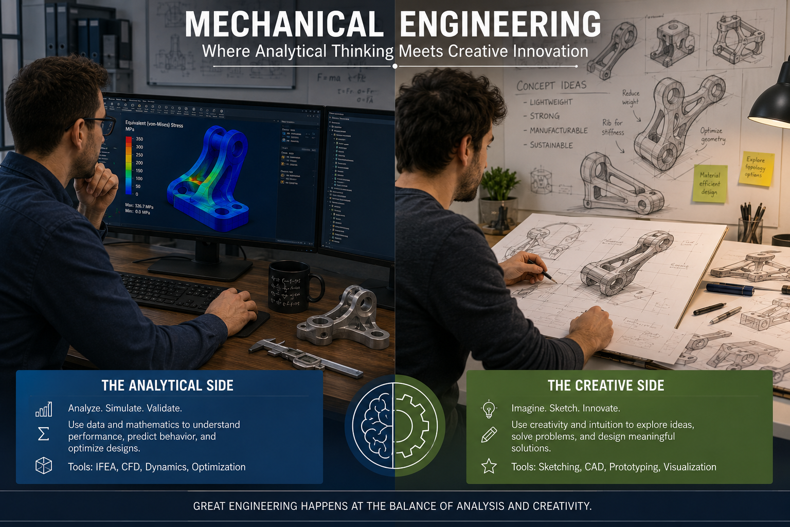 Nature of Mechanical Engineering guide by Simutecra Engineering