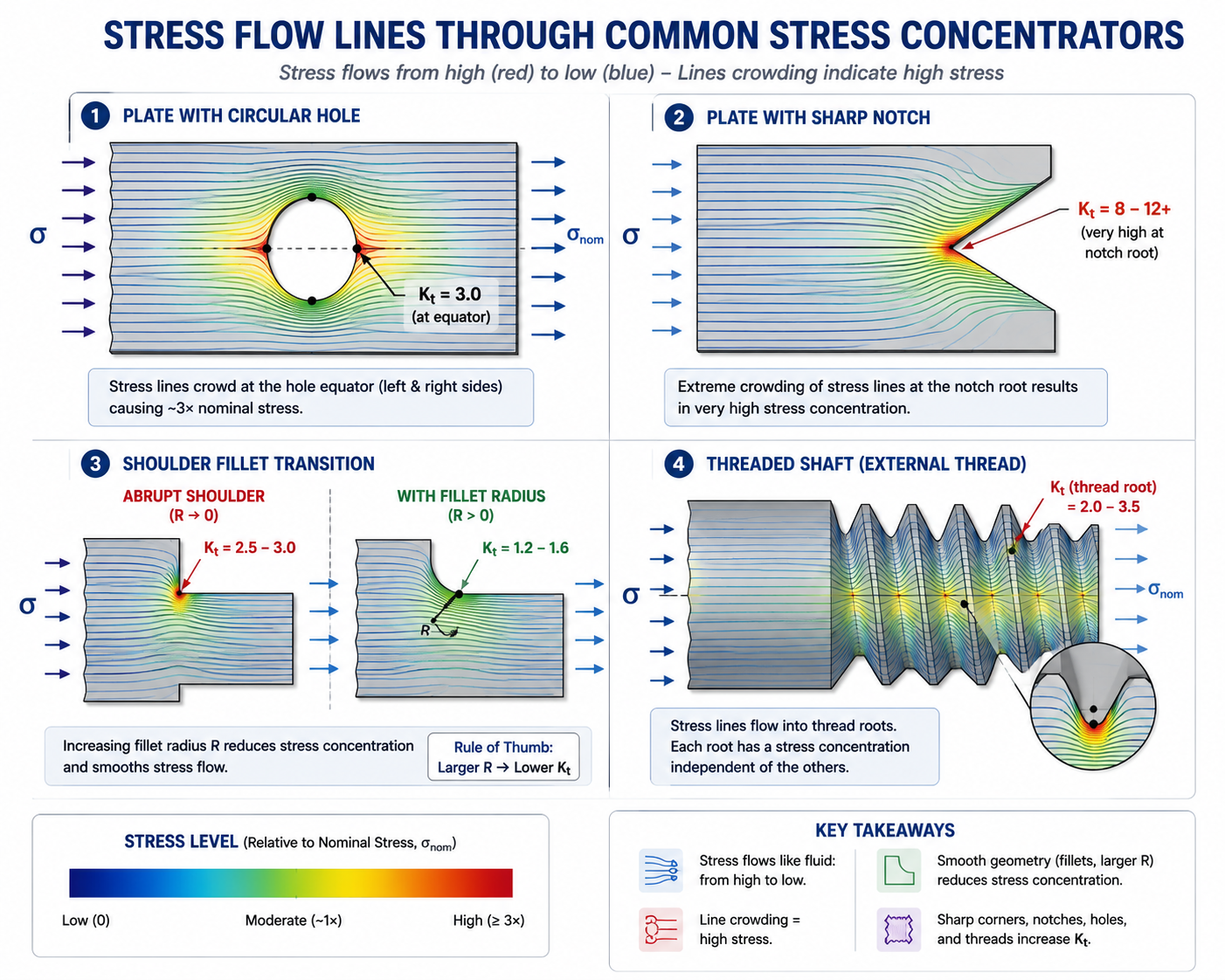 Stress Concentration Analysis Explained With Examples