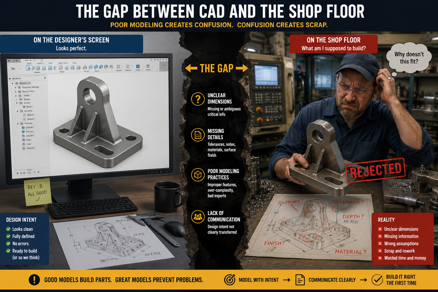 Top CAD Modeling Mistakes That Delay Manufacturing